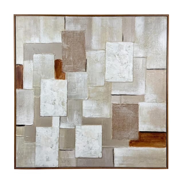 CUADRO DECOR 82X4.5X82CM